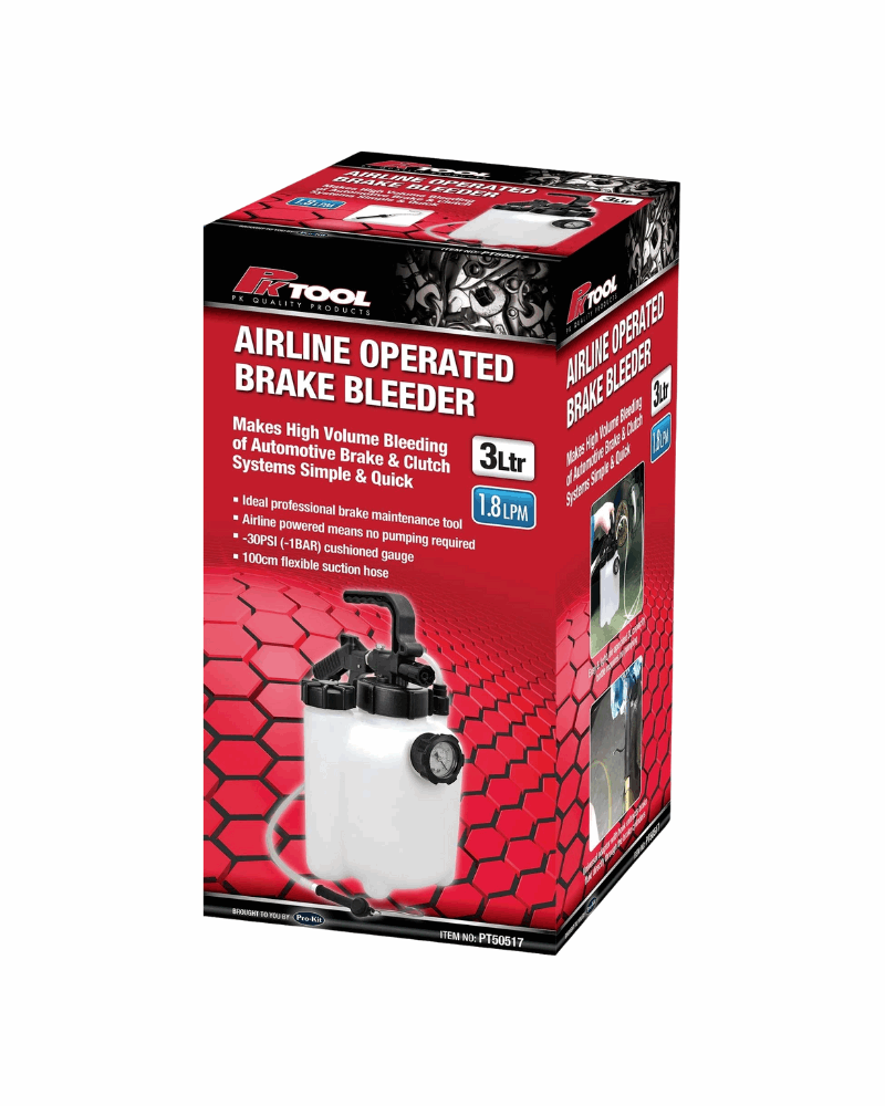 3Ltr AIRLINE OPERATED BRAKE FLUID BLEEDER