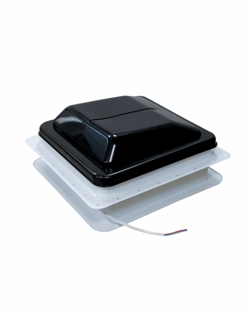COAST RV 14x14 White Wind-up Roof Vent