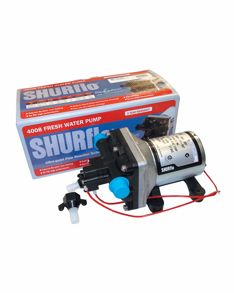 Shurflo 12V 4009 Water Pump Without Fittings (C-Tick Approved