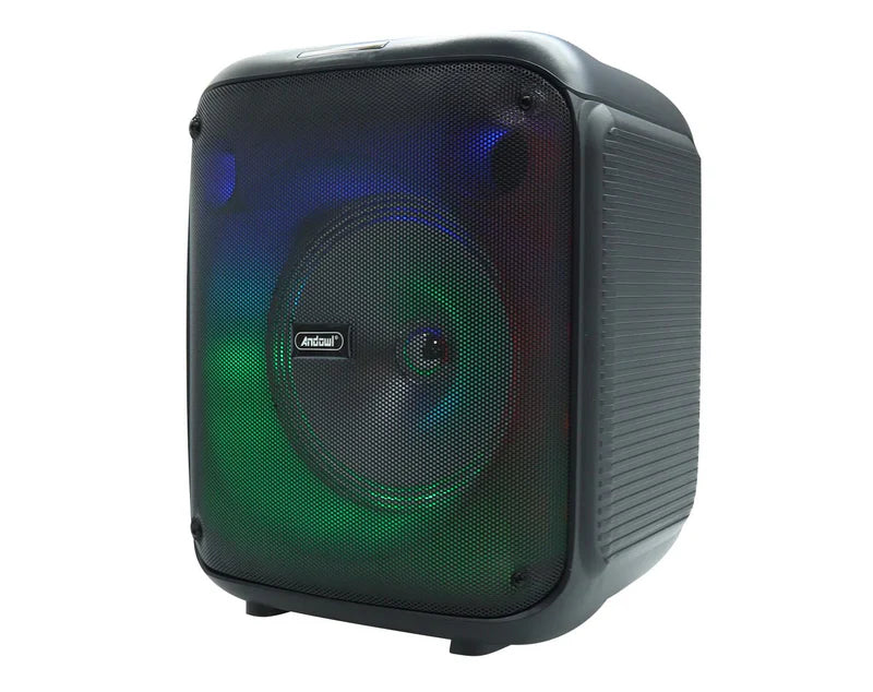 Andowl Portable Bluetooth Karaoke Speaker Wired Microphone