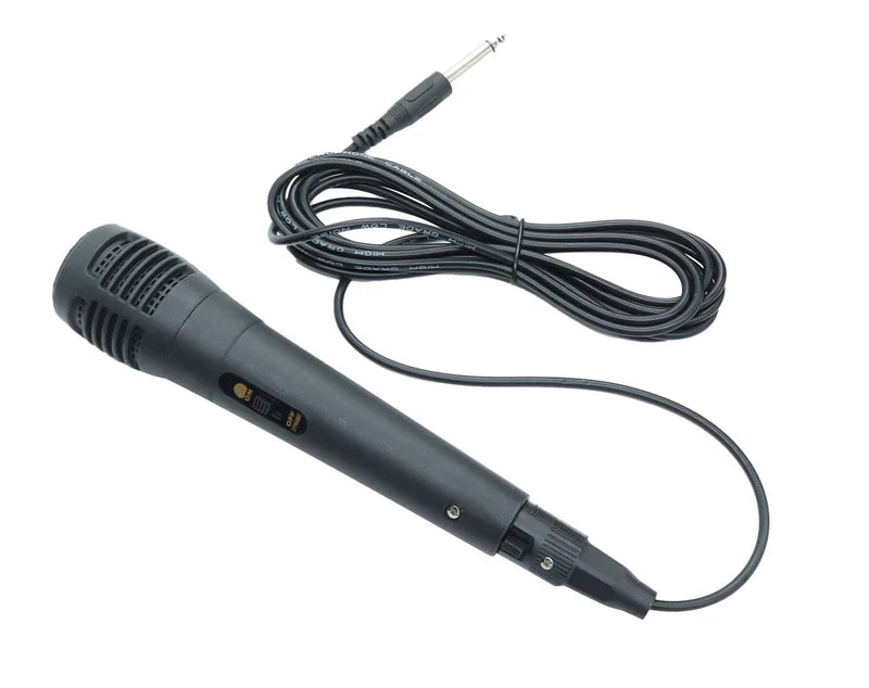 Andowl Portable Bluetooth Karaoke Speaker Wired Microphone