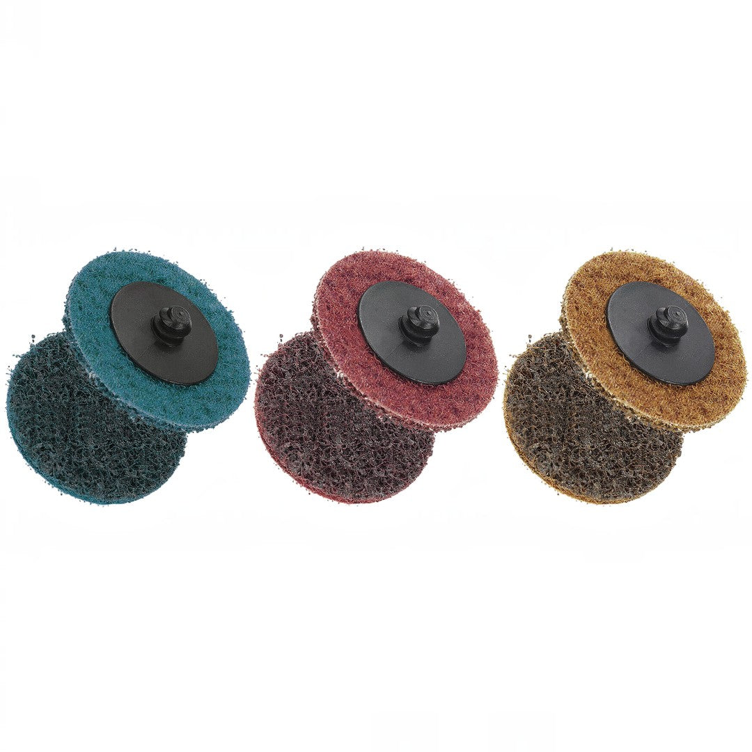 PK Tool PT70700 15pc 50mm ROLL LOCK COMPATIBLE SURFACE CONDITIONING SANDING DISC