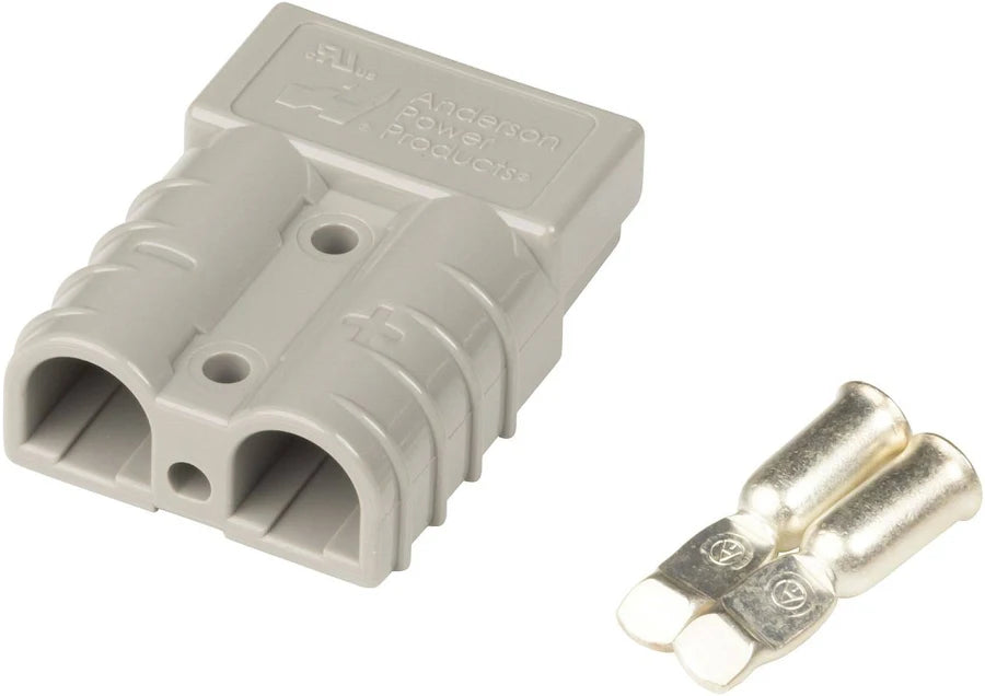 GREY 50 Amp Single Anderson Plug