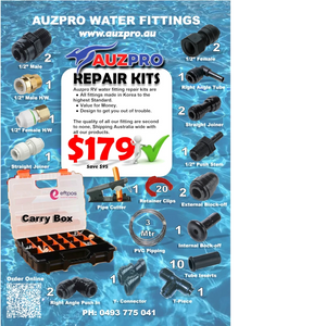 Auzpro DMfit 51 Piece Water fitting Repair Kit