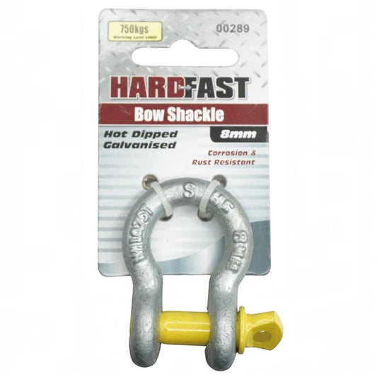 8mm Bow Shackle Load Rated (00289)