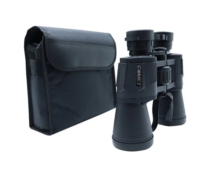 10x50 Centre Focus Travel Binoculars Black S741