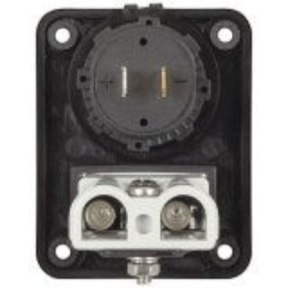 MM FLUSH MOUNT 50A PLUG & TWIN USB