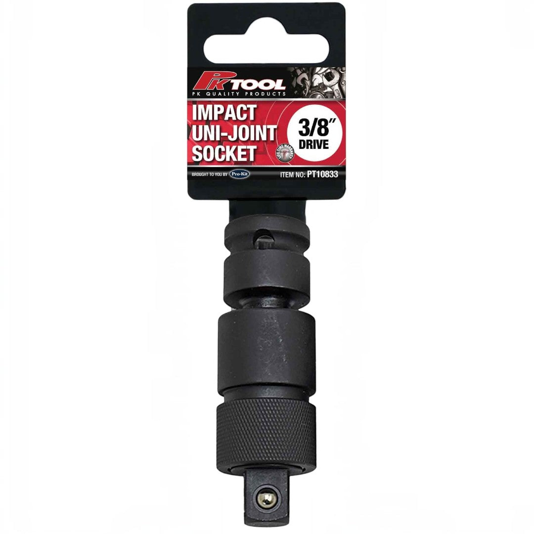 PK Tool PT10833 3/8" DRIVE QUICK RELEASE IMPACT LOCKING UNIVERSAL JOINTS